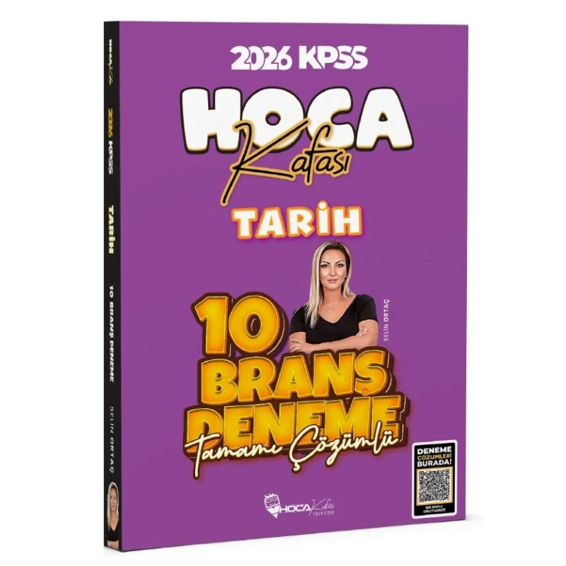 2026 KPSS Tarih 10 Deneme Çözümlü Hoca Kafası Yayınları