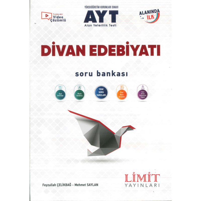 AYT Divan Edebiyatı Soru Bankası Limit Yayınları