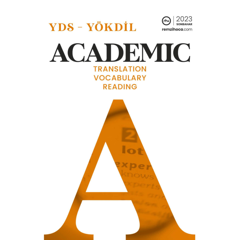 Academic Translation Vocabulary Reading YDS-YÖKDİL