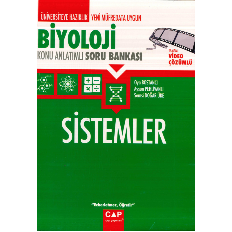 TYT-AYT BİYOLOJİ SİSTEMLER KONU ANLATIMLI SORU BANKASI