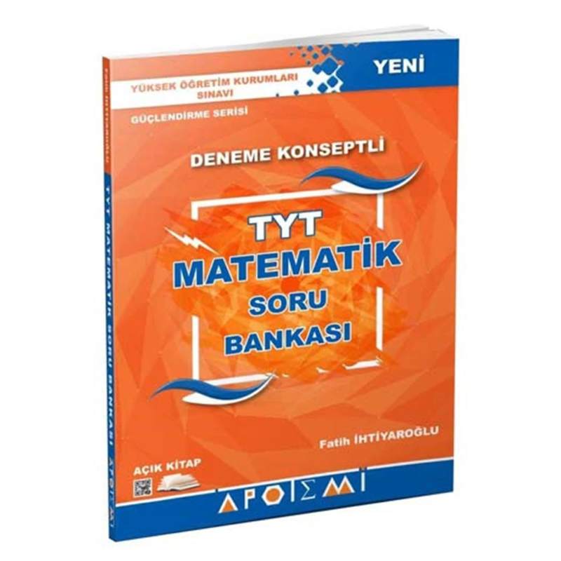 TYT Matematik Soru Bankası Apotemi Yayınları