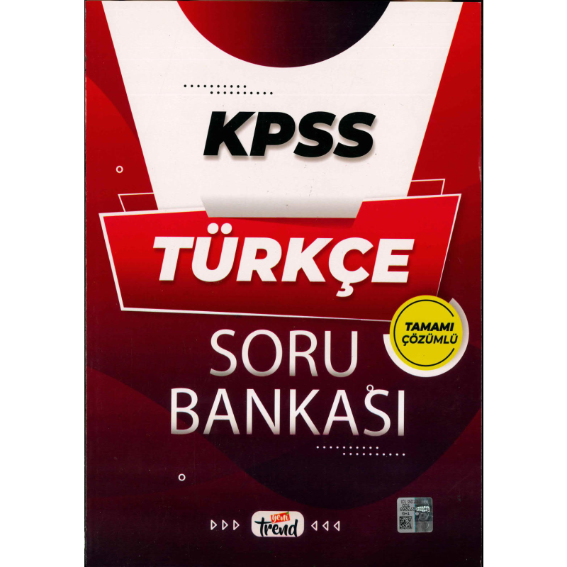TÜRKÇE SORU BANKASI ÇÖZÜMLÜ