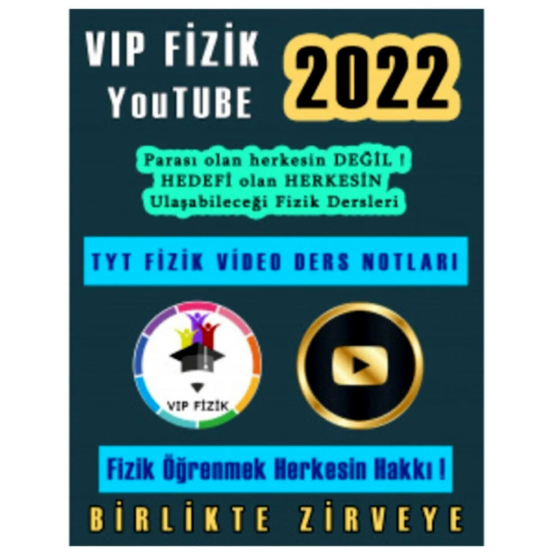 2022 Güncel TYT VİP FİZİK Video Serisi