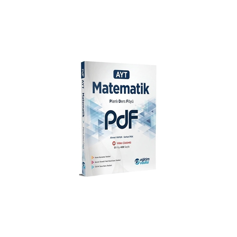 AYT Pdf Matematik Video Anlatım Destekli Eğitim Vadisi Yayınları