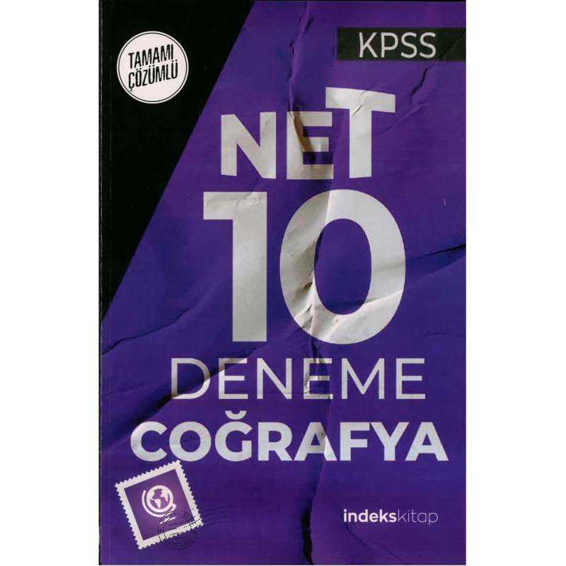 NET 10 COĞRAFYA TAMAMI ÇÖZÜMLÜ DENEME
