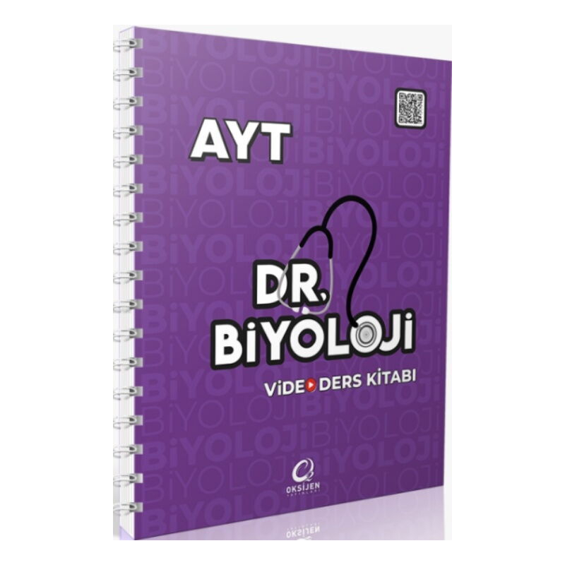 AYT DR. Biyoloji Video Ders Kitabı Oksijen Yayınları