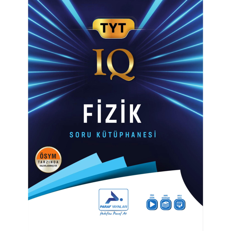 TYT Fizik IQ Soru Kütüphanesi PRF Paraf Yayınları