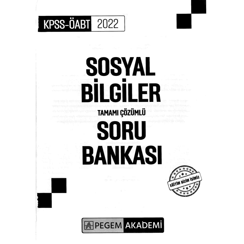 SOSYAL BİLGİLER TAMAMI ÇÖZÜMLÜ SORU BANKASI