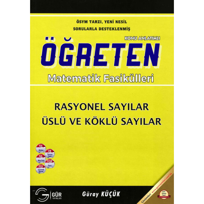 TYT-AYT ÖĞRETEN MATEMATİK RASYONEL - ÜSLÜ VE KÖKLÜ SAYILAR KONU ANLATIMLI