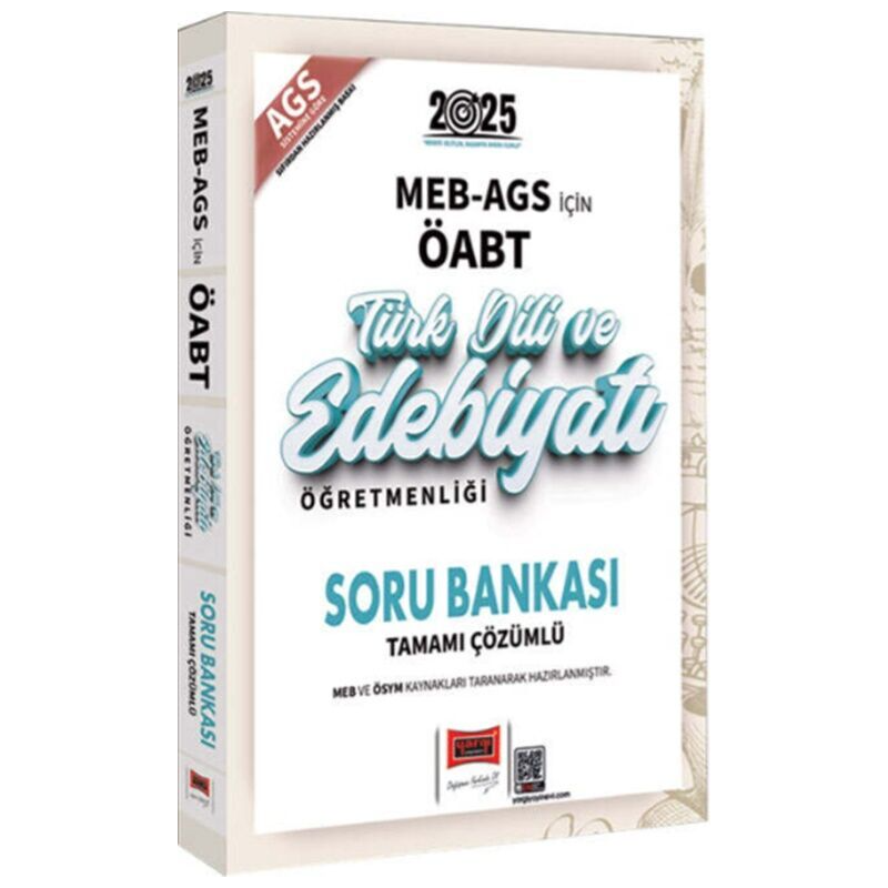 2025 MEB AGS ÖABT Türk Dili ve Edebiyatı Soru Bankası Yargı Yayınları