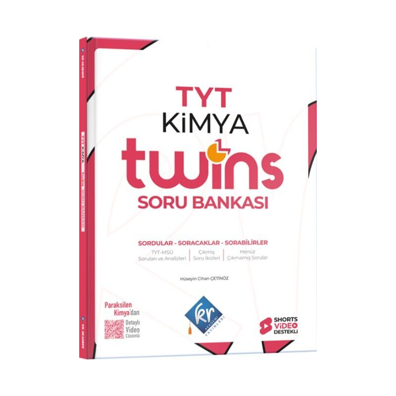 TYT Twins Kimya Soru Bankası KR Akademi Yayınları
