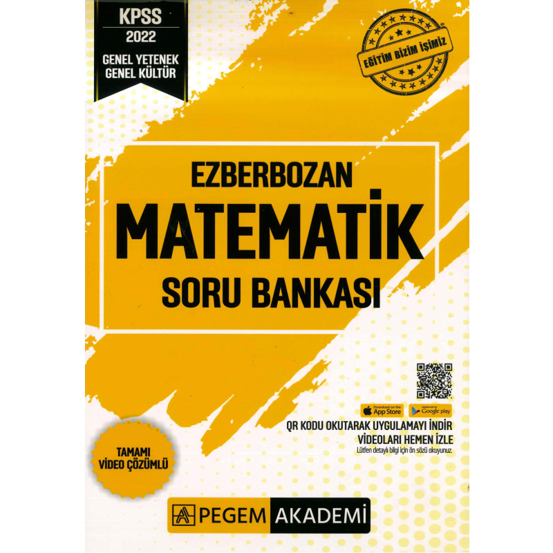 EZBERBOZAN MATEMATİK ÇÖZÜMLÜ SORU BANKASI