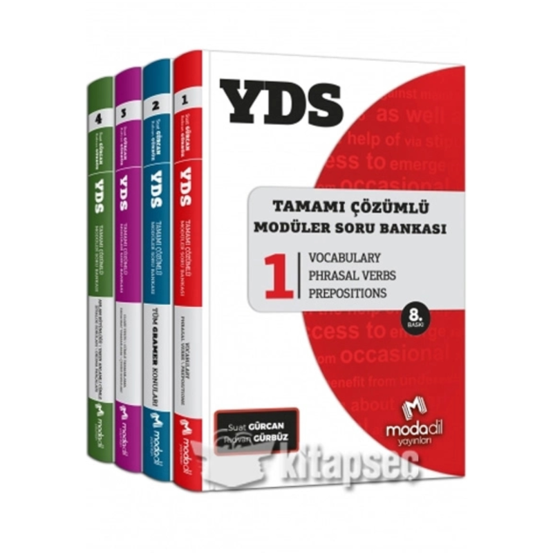 YDS TAMAMI ÇÖZÜMLÜ MODÜLER SORU BANKASI 3. KİTAP
