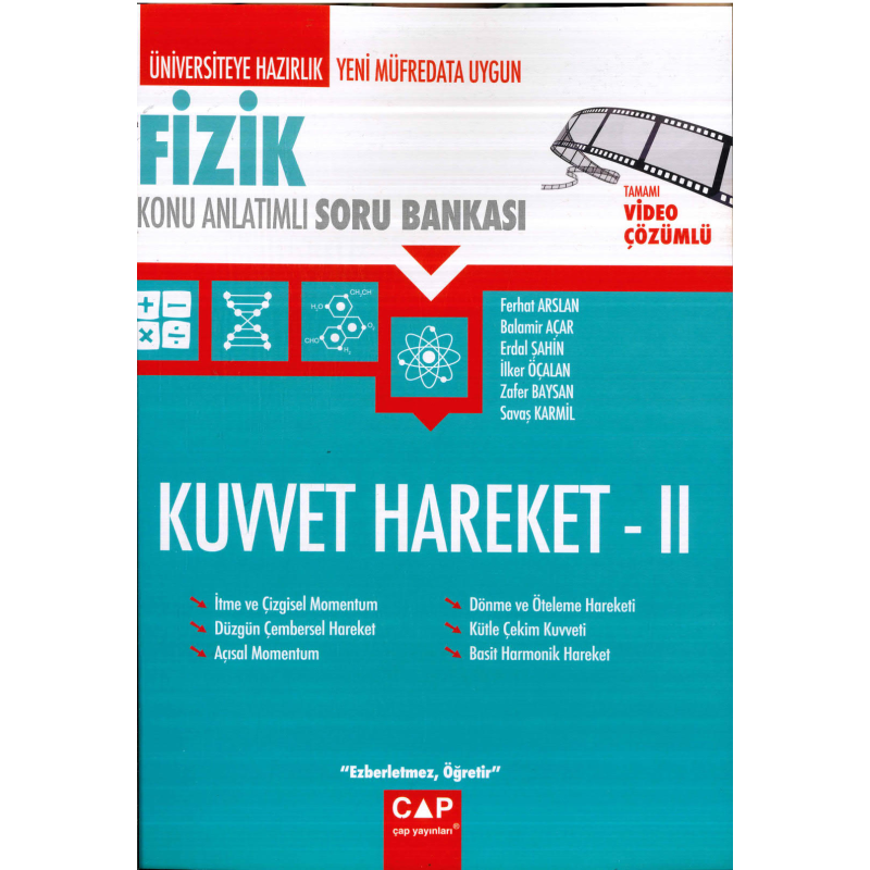 TYT-AYT FİZİK KUVVET HAREKET 2 ANLATIMLI SORU BANKASI