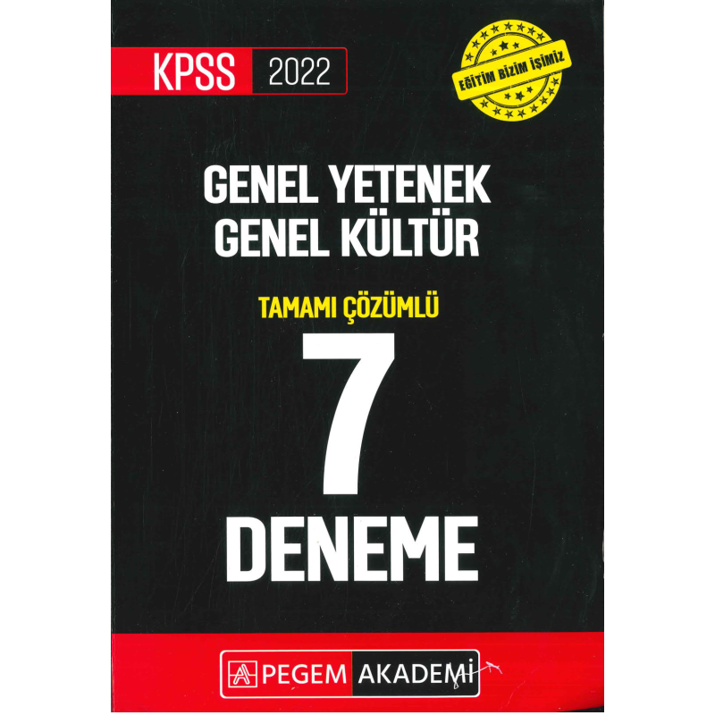 GKGY TAMAMI ÇÖZÜMLÜ 7Lİ DENEME