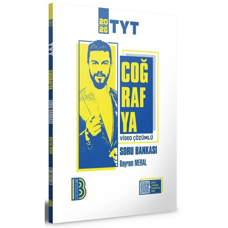 2026 YKS TYT Coğrafya Soru Bankası Çözümlü Bayram Meral Benim Hocam Yayınları