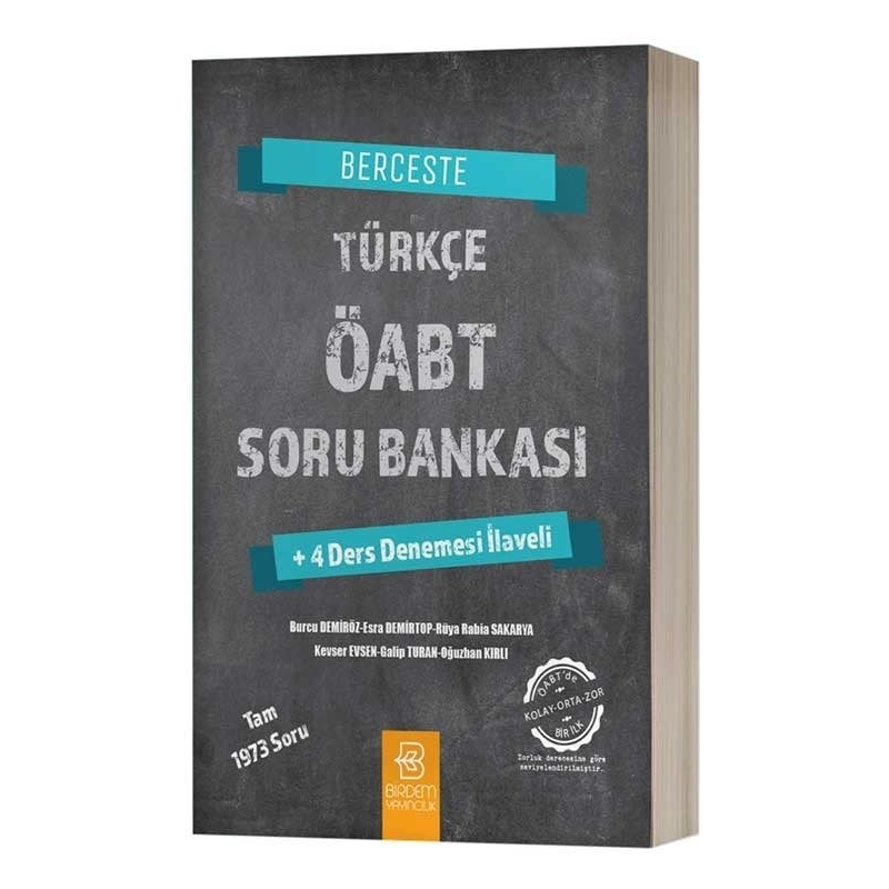 BERCESTE TÜRK ÖABT SORU BANKASI 1973 SORU