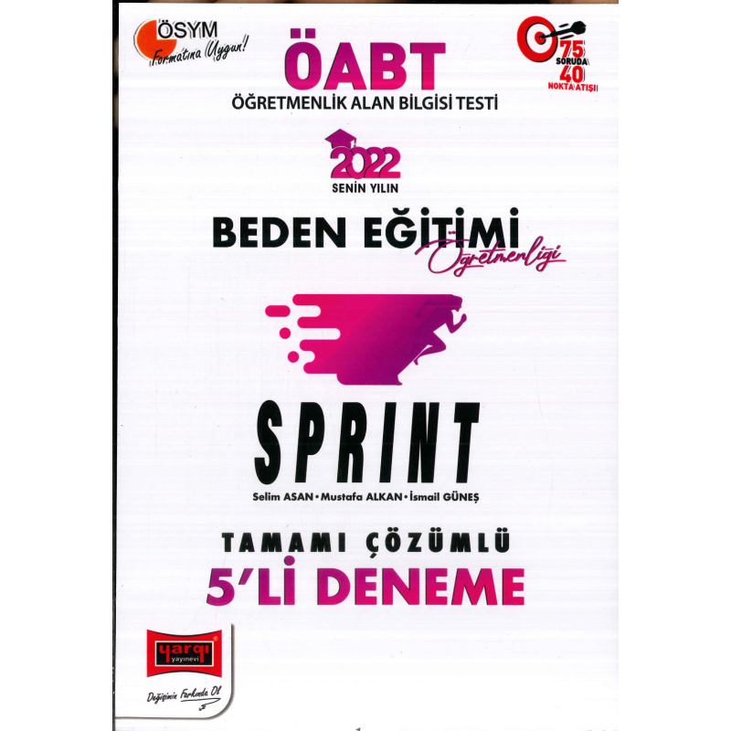 SPRINT TAMAMI ÇÖZÜMLÜ 5'Lİ DENEME