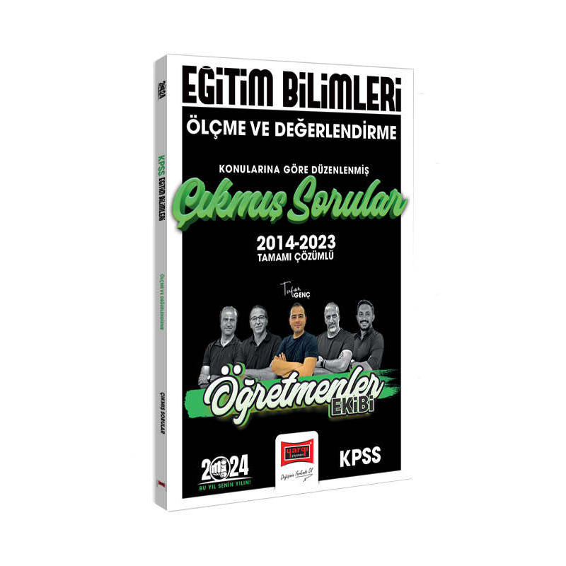 2024 KPSS Eğitim Bilimleri Öğretmenler Ekibi Ölçme ve Değerlendirme Konularına Göre Düzenlenmiş Çıkmış Sorular (2014-2023)