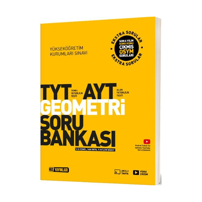 TYT AYT Geometri Soru Bankası Hız Yayınları