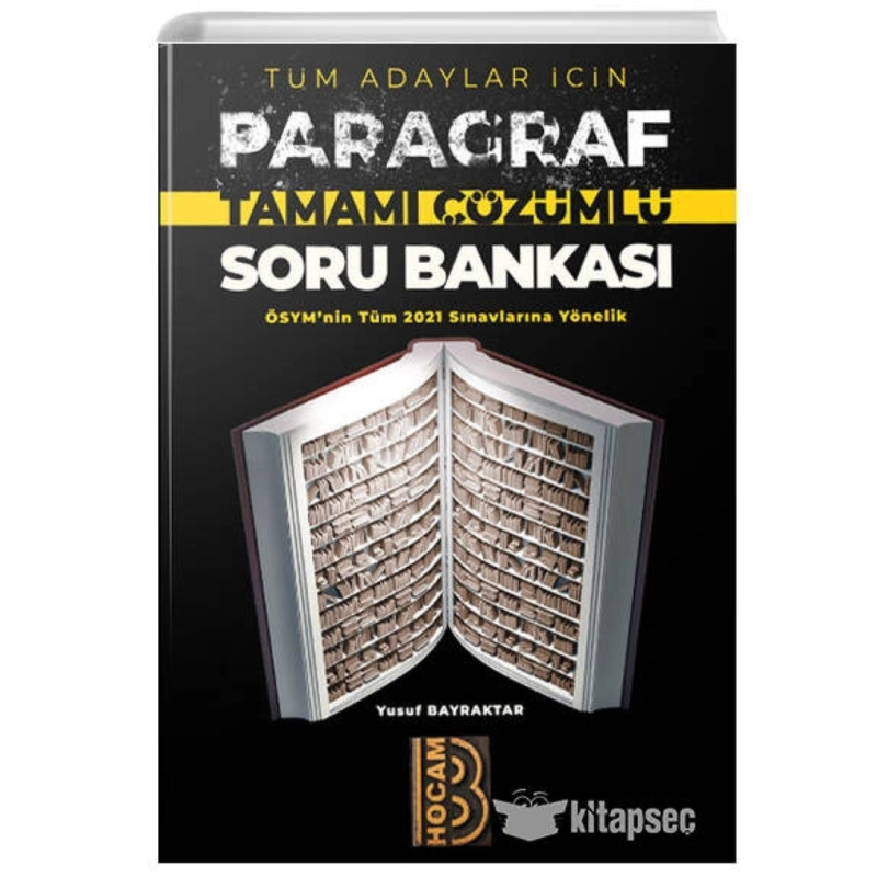 Tüm Adaylar İçin Tamamı Çözümlü PARAGRAF Soru Bankası 