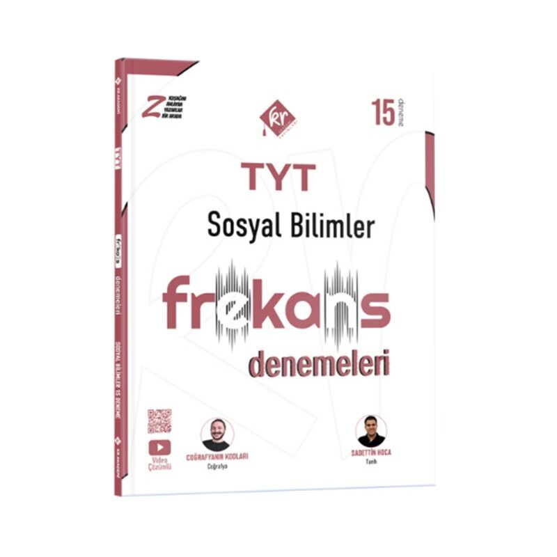2026 TYT Sosyal Bilimler 15 li Frekans Denemeleri KR Akademi
