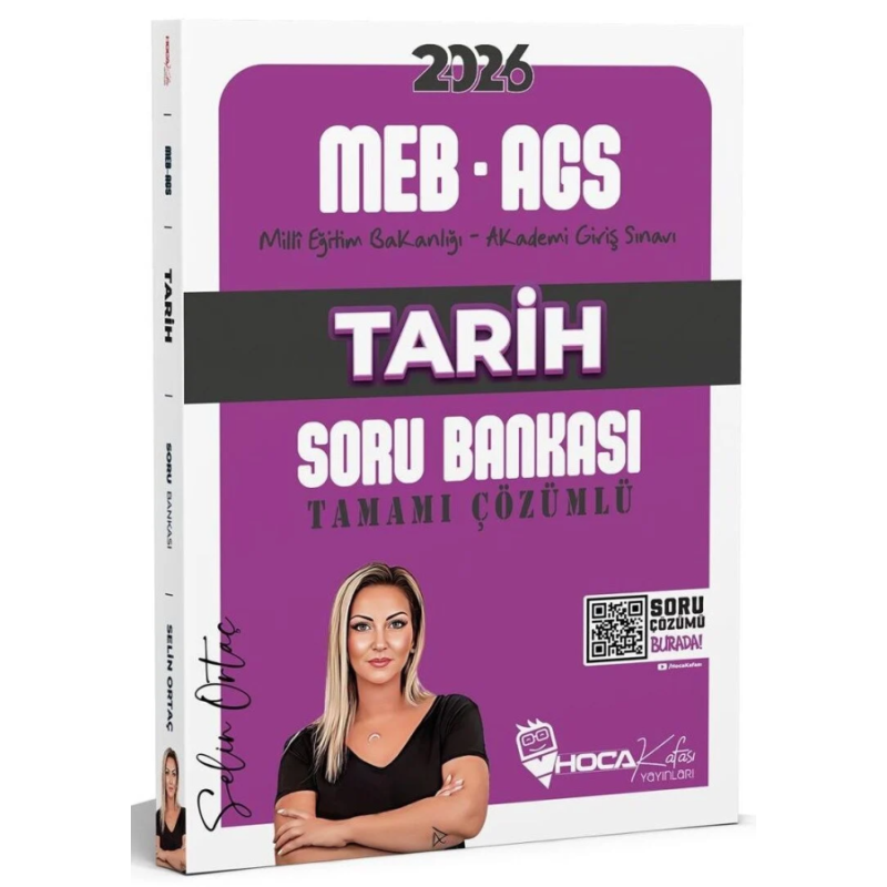 2026 MEB-AGS Tarih Soru Bankası Çözümlü Hoca Kafası Yayınları