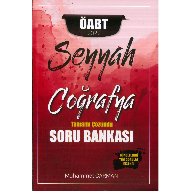 SEYYAH COĞRAFYA TAMAMI ÇÖZÜMLÜ SORU BANKASI