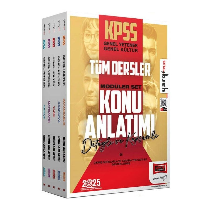 Yargı Yayınları 2025 KPSS Genel Yetenek Genel Kültür Konu Anlatımlı COĞRAFYA