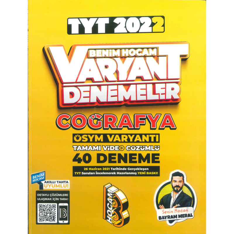 TYT COĞRAFYA VARYANT 40 DENEME