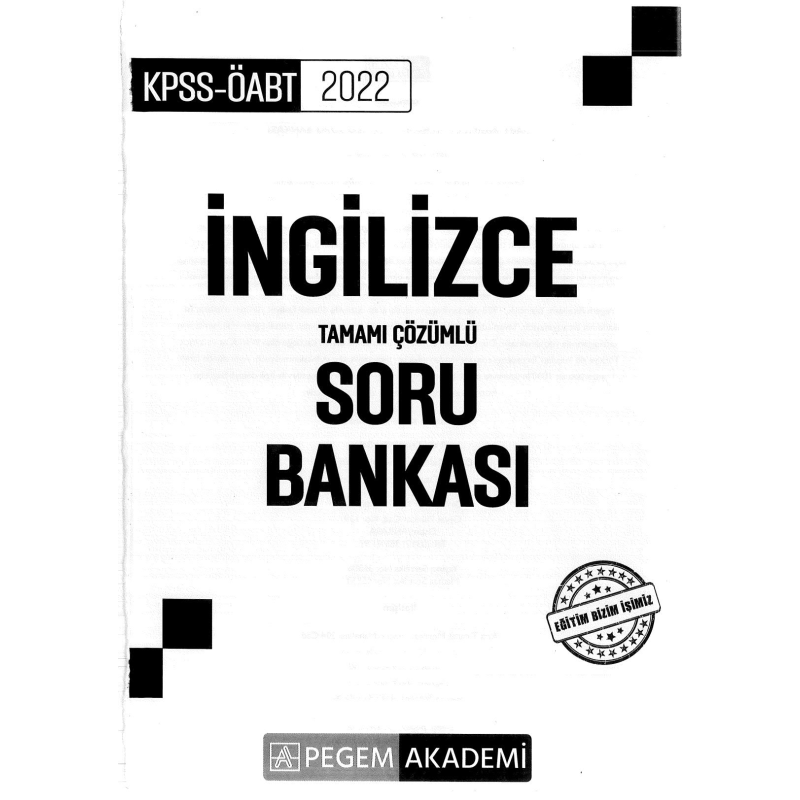 TAMAMI ÇÖZÜMLÜ SORU BANKASI