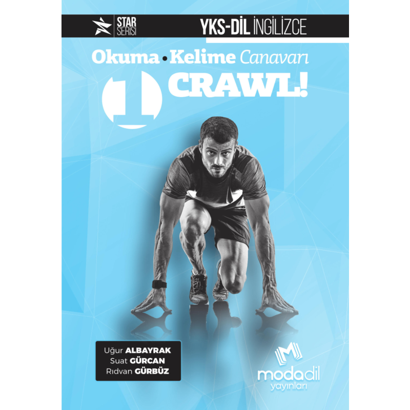 YKS Dil İngilizce Okuma Kelime Canavarı Crawl 1 Modadil Yayınları