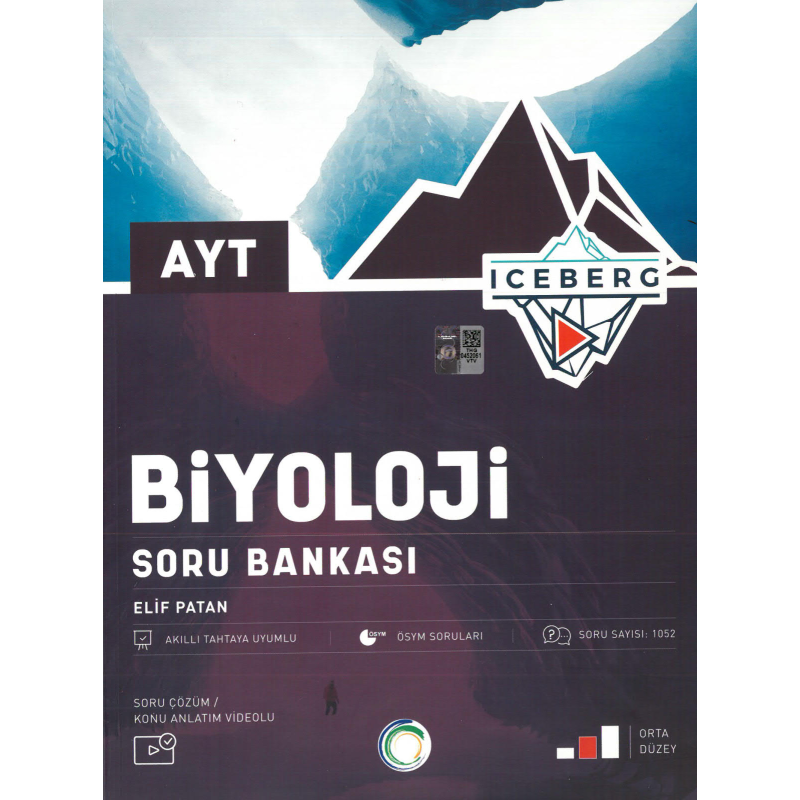 AYT ICEBERG Biyoloji Soru Bankası Orta Düzey
