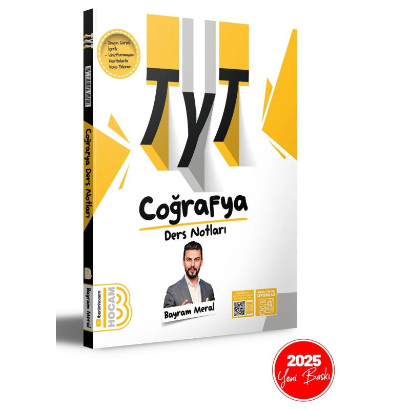 2025 TYT Coğrafya Ders Notları Benim Hocam Yayınları