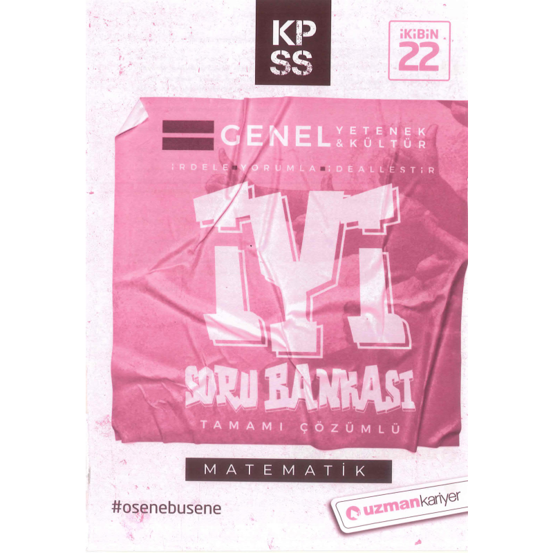 GY GK MATEMATİK İYİ ÇÖZÜMLÜ SORU BANKASI