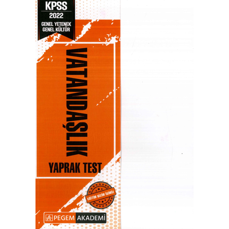 VATANDAŞLIK YAPRAK TEST