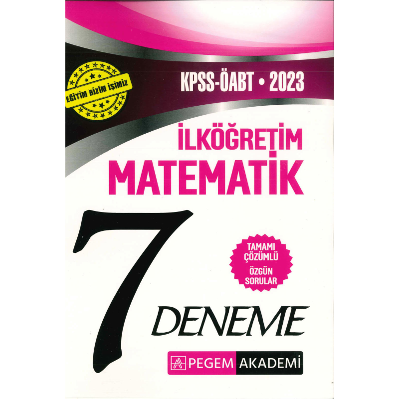 7 DENEME TAMAMI ÇÖZÜMLÜ