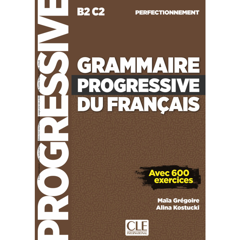 Grammaire progressive du francais (Fransızca Gramer)