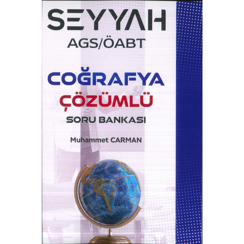2025 AGS ÖABT SEYYAH Coğrafya Çözümlü Soru Bankası Muhammet Carman