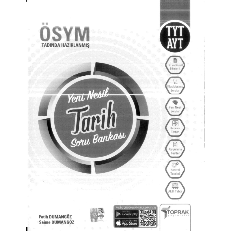 TYT YENİ NESİL TARİH SORU BANKASI