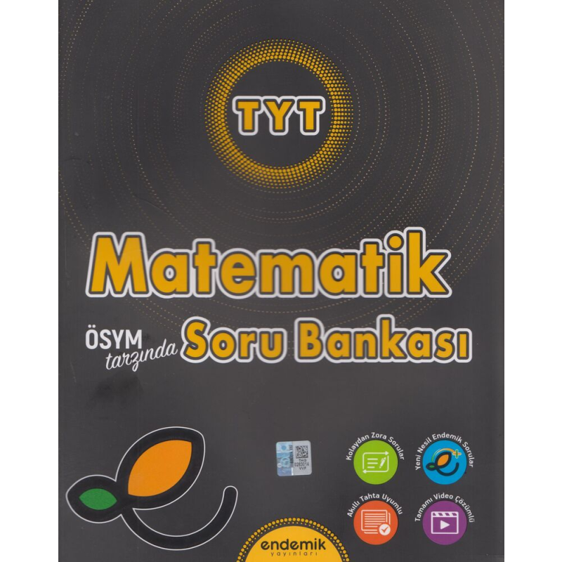 TYT Matematik Soru Bankası Endemik Yayınları