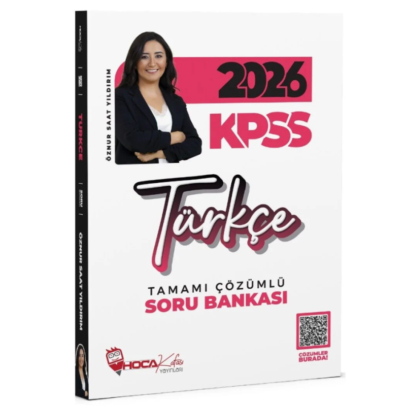 2026 KPSS Türkçe Soru Bankası Çözümlü - Öznur Saat Yıldırım Hoca Kafası Yayınları