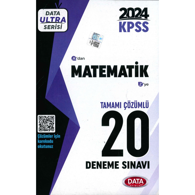 A'DAN Z'YE MATEMATİK TAMMAI ÇÖZÜMLÜ 20 DENEME