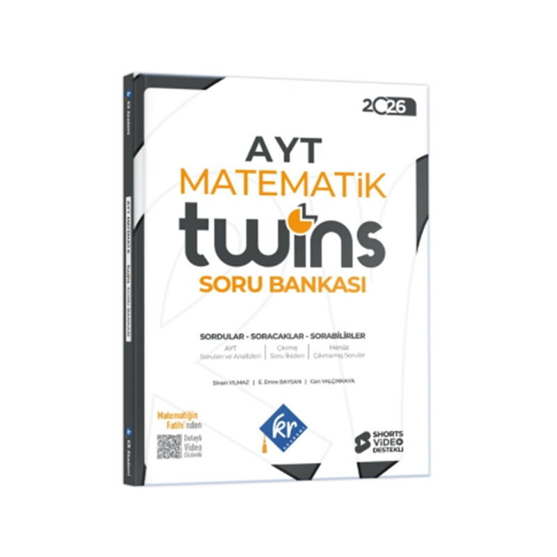2026 AYT Twins Matematik Soru Bankası KR Akademi