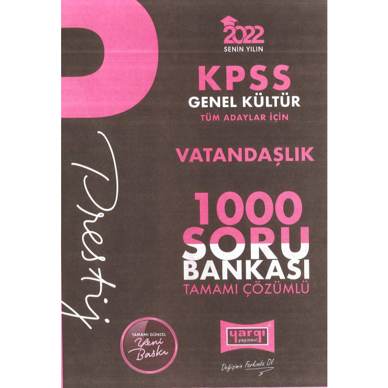 PRESTİJ VATANDAŞLIK TAMAMI ÇÖZÜMLÜ SORU BANKASI