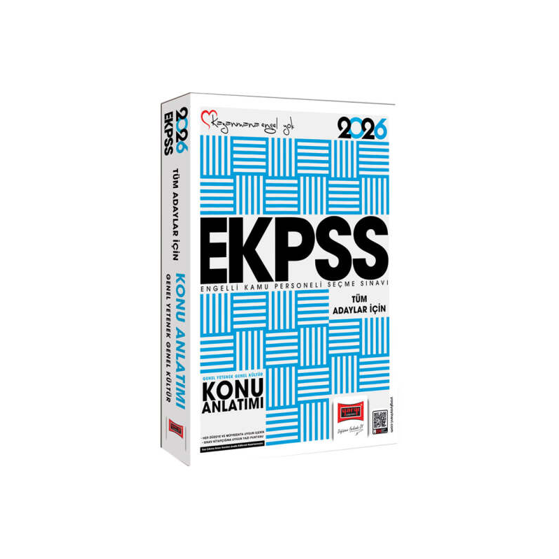 2026 Tüm Adaylar İçin EKPSS GK-GY Tüm Dersler Konu Anlatımı Yargı Yayınları