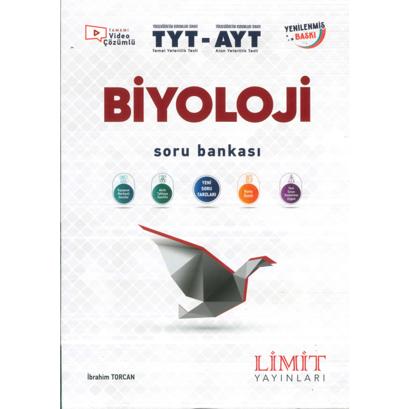 TYT AYT Biyoloji Soru Bankası Limit Yayınları