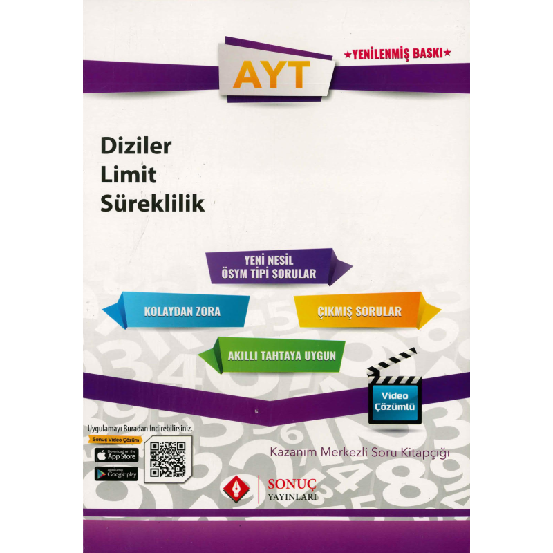 AYT DİZİLER LİMİT SÜREKLİLİK SORU KİTAPÇIĞI