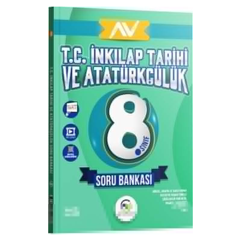 8. Sınıf LGS T.C. İnkılap Tarihi ve Atatürkçülük Soru Bankası Av Yayınları