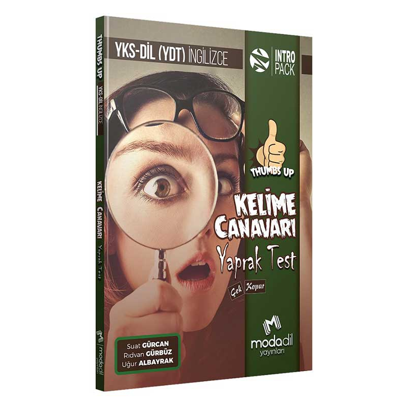 YKS-DİL Thumbs Up Kelime Canavarı Yaprak Test Modadil Yayınları